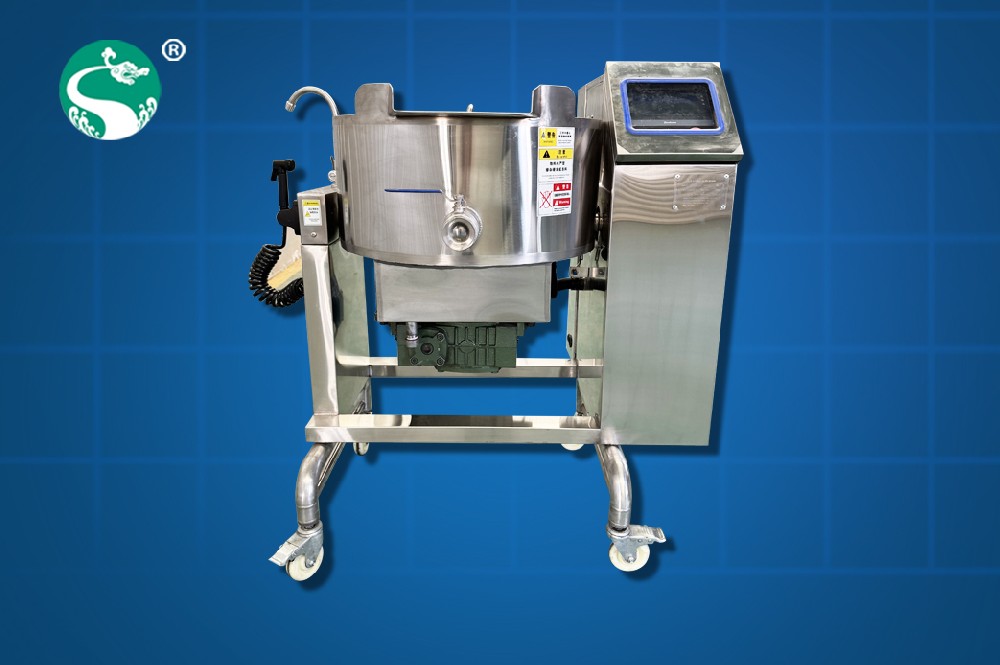 40L  PLC jacket cooker with mixer (electric/gas/steam heatiing)